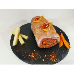 Ρολό από Πανσέτα με Καρότο-Τυρί-Σάλτσα τομάτας τμχ (1,500-1,800kg)  €/kg