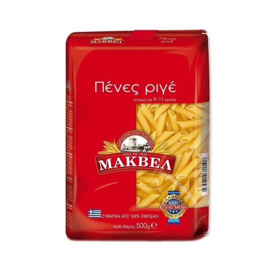 ΜΑΚΒΕΛ Πέννες Ριγέ 500gr