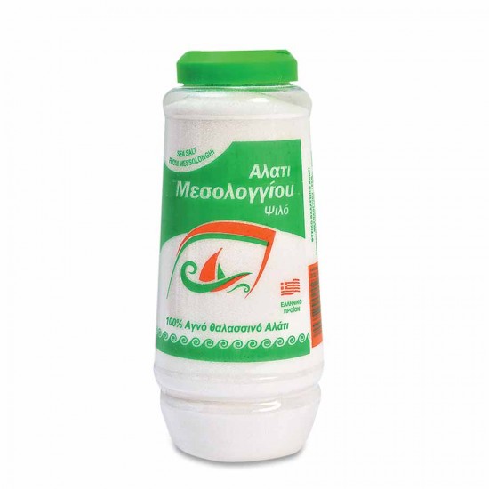 Αλάτι Μεσολογγίου  Ψιλό 400gr Μπουκάλι